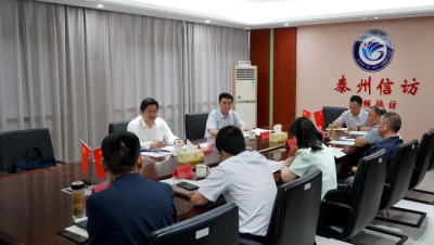 市委常委、常务副市长秦猛接待信访群众  调研督导信访工作